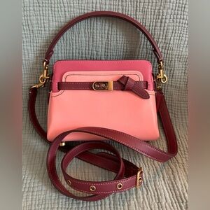 EUC Coach Tate 18 Crossbody in Colorblock